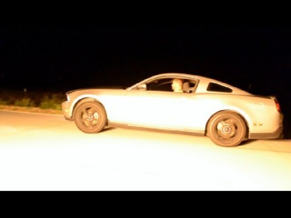 HUGE Nitrous backfire street racing!