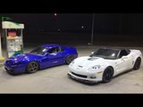 1300hp TT Cobra vs ZR-1 Corvette