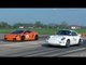 1300hp TT Porsche vs THREE 1550hp TT Lambos and a 1200hp TT Viper!