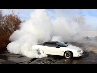 HUGE BURNOUTS