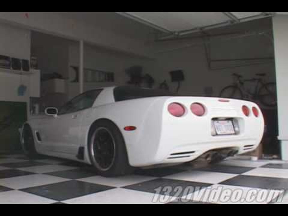 C5 Corvette mufflers vs no mufflers