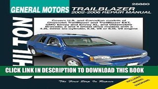 Ebook General Motors, Trailblazer 2002-2006 (Chilton s Total Car Care Repair Manuals) Free Read