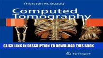 Ebook Computed Tomography: From Photon Statistics to Modern Cone-Beam CT Free Read