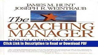 PDF The Coaching Manager: Developing Top Talent in Business Free Books