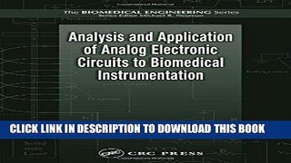 Ebook Analysis and Application of Analog Electronic Circuits to Biomedical Instrumentation