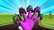 Finger Family Monster Truck Cartoon Nursery Rhyme | Animated 3D Monster Truck Song for Kids