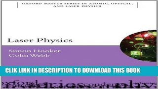 Best Seller Laser Physics (Oxford Master Series in Physics) Free Read