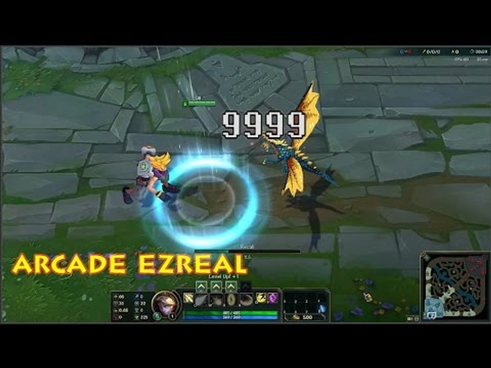 [LMHT] Giới thiệu skin Ezreal Giả Lập - Arcade Ezreal