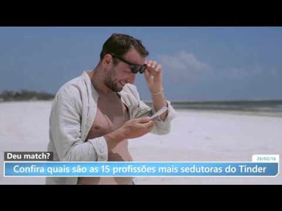 Confira quais são as 15 profissões mais sedutoras do Tinder
