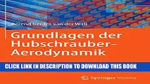 Best Seller Grundlagen der Hubschrauber-Aerodynamik (VDI-Buch) (German Edition) Free Download