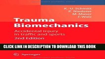 Ebook Trauma Biomechanics: Accidental injury in traffic and sports Free Read