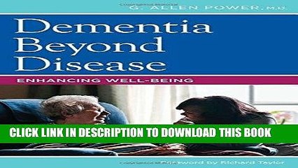 [PDF] Dementia Beyond Disease: Enhancing Well-Being Popular Collection