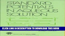 Ebook Standard Potentials in Aqueous Solution (Monographs in Electroanalytical Chemistry and
