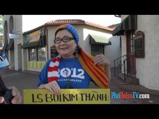 Phỏng vấn luật sư Bùi Kim Thành tại cuộc biểu tình chống báo Việt Weekly