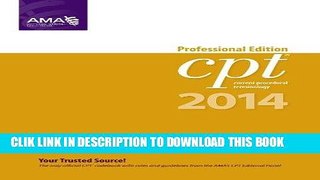 [PDF] CPT 2014 Professional Edition (Current Procedural Terminology, Professional Ed. (Spiral))