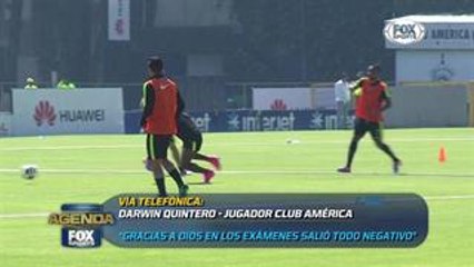 Darwin Quintero: "Nunca pensé en el retiro"