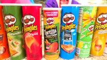 Spiderman vs Frozen vs Joker Pringles Challenge w Joker Girl Funny Superhereos