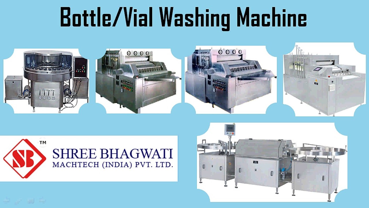 Bottle Washing Machine Manufacturer & Exporter - www.bhagwatipharma.com