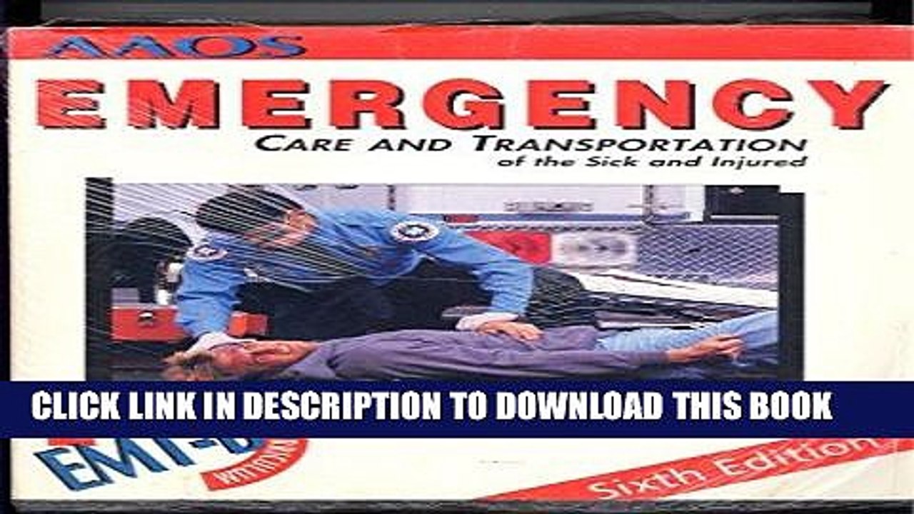 [PDF] Emergency Care and Transportation of the Sick and Injured Full Collection