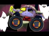 Scary Monster Truck | Halloween Video For Kids | Compilation For Baby