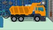 Dumpster Truck  Repair | Car Garage | Car Service For Kids