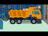 Dumpster Truck  Repair | Car Garage | Car Service For Kids