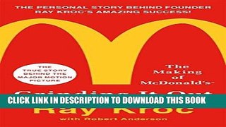 Ebook Grinding It Out: The Making of McDonald s Free Read