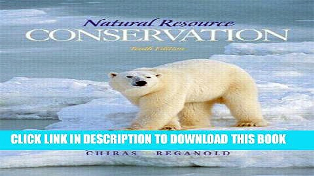 [PDF] FREE Natural Resource Conservation: Management for a Sustainable Future (10th Edition)