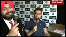 Amir Khan Come to Commentary Box and praising Imran khan -cricket