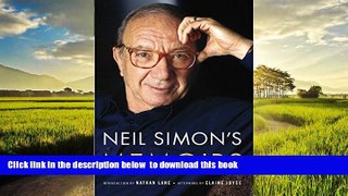 Best books  Neil Simon s Memoirs BOOOK ONLINE