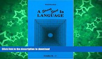READ BOOK  Strong Start in Language: Grades K-3 (Three R s Ser.) (Three R s Series)  PDF ONLINE