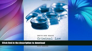 READ  Smith and Hogan Criminal Law: Cases and Materials  PDF ONLINE