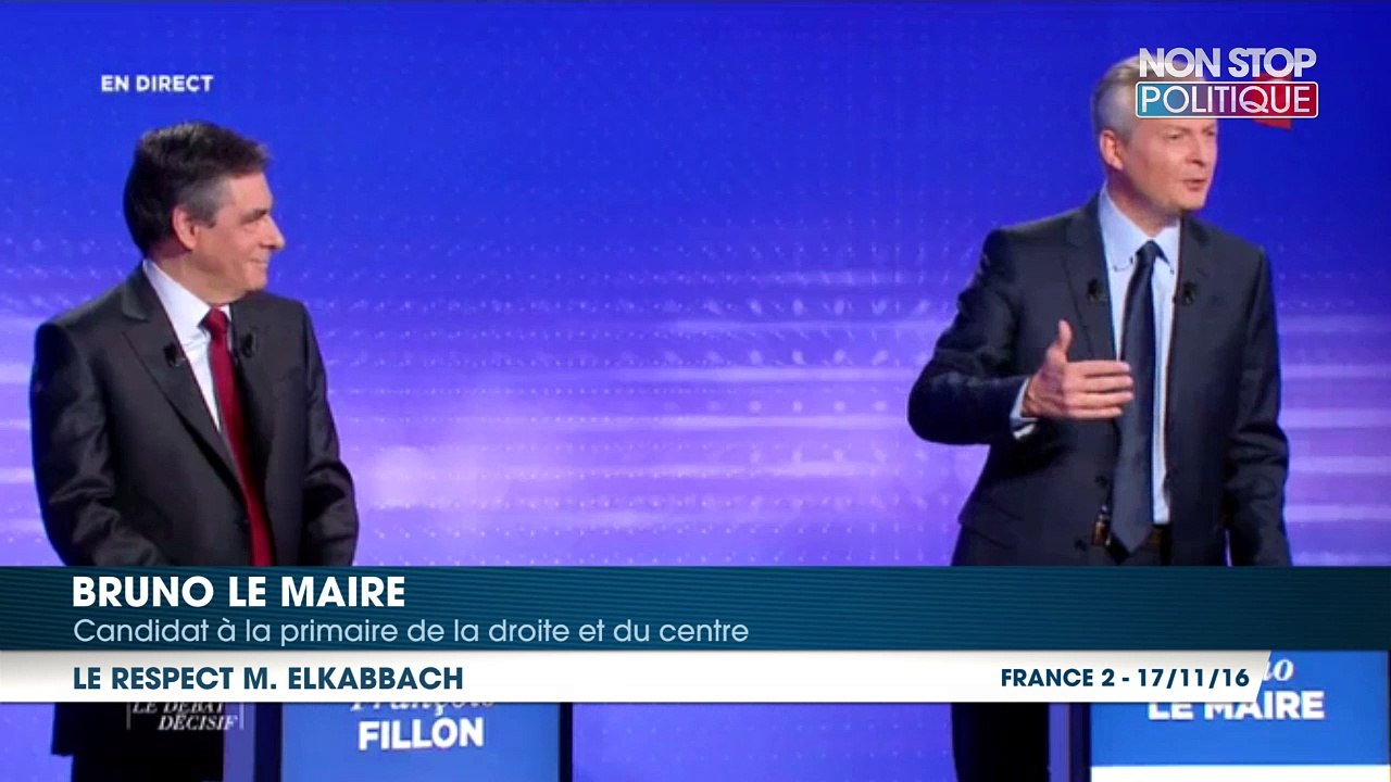 Primaire à droite - Le Débat : Bruno Le Maire e...