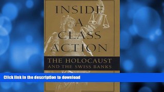 READ  Inside a Class Action: The Holocaust and the Swiss Banks FULL ONLINE