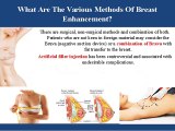 Breast Enlargement: Various Modalities