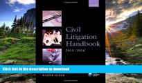 GET PDF  Civil Litigation Handbook 2013-2014 (Legal Practice Course Guide)  PDF ONLINE