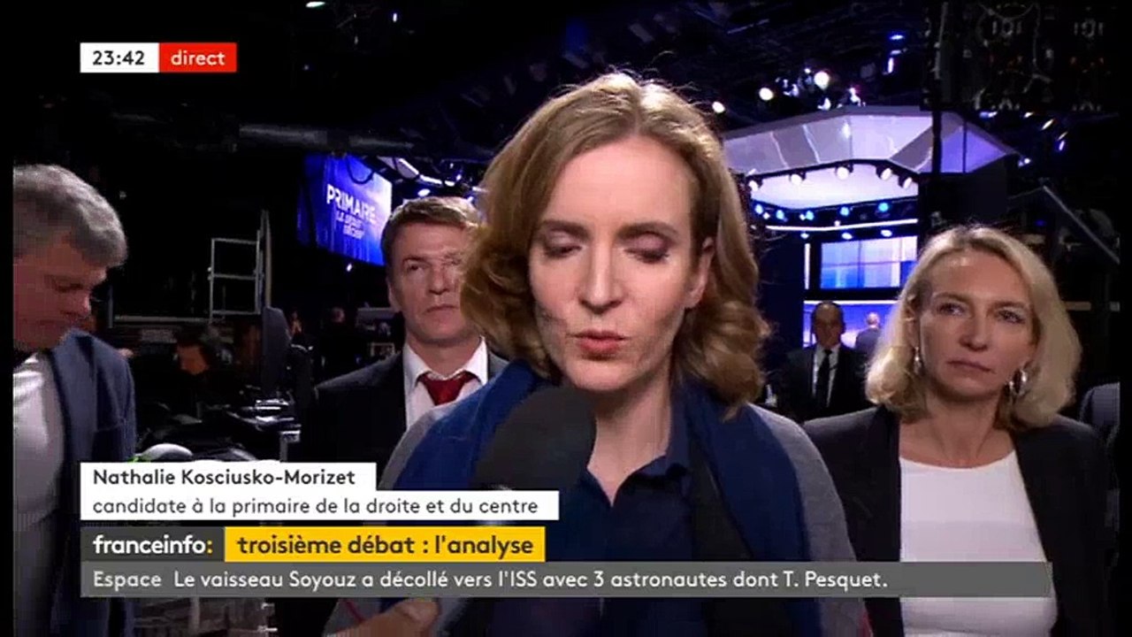 Débat de la primaire : NKM dénonce l’inégalité du temps de parole