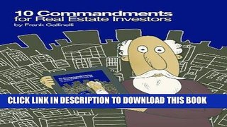 [PDF] 10 Commandments for Real Estate Investors Full Online