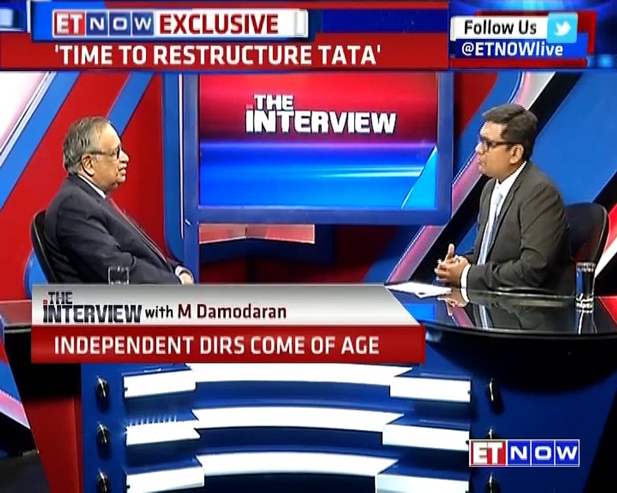 The Interview With M Damodaran | Time To Restructure Tata