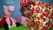 Свинка Пеппа посылка. Игрушки Доктор плюшева Peppa Pig parcel Doc McStuffins