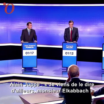 Débat de la primaire : Le Maire, Juppé et Poisson agacés par Elkabbach