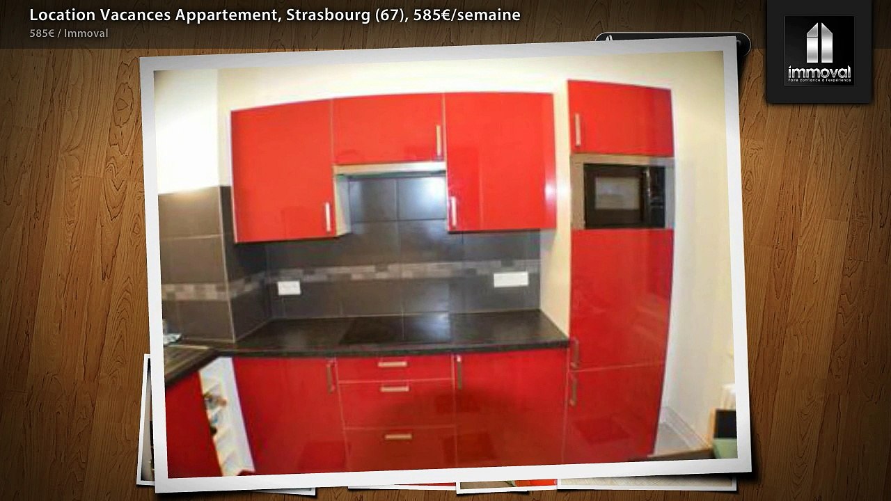 Location Vacances Appartement, Strasbourg (67), 585€/semaine