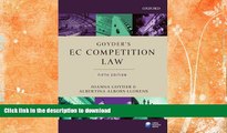 GET PDF  Goyder s EC Competition Law (Oxford European Community Law Library)  BOOK ONLINE