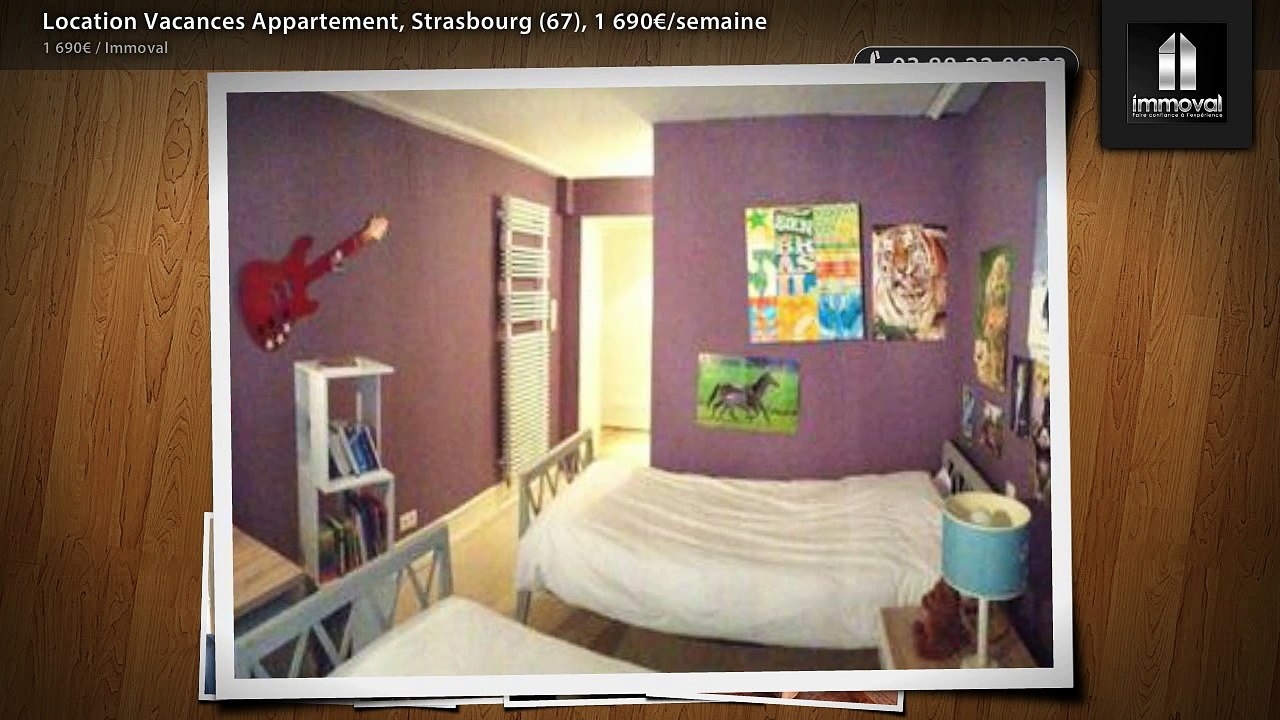 Location Vacances Appartement, Strasbourg (67), 1 690€/semaine