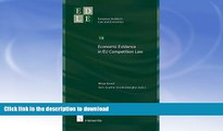 READ  Economic Evidence in EU Competition Law (European Studies in Law and Economics) FULL ONLINE