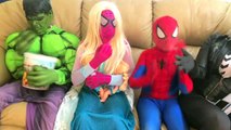 Spiderman vs Venom Epic Battle Real Life Superhero Battle w Frozen Elsa Funny Superheroes