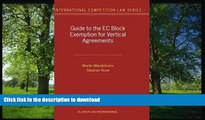 READ  Guide to the EC Block Exemption for Vertical Agreements (International Competition Law