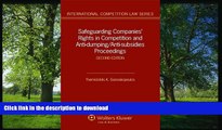 FAVORITE BOOK  Safeguarding Companies  Rights in Competition and Anti-dumping/ Anti-subsidies