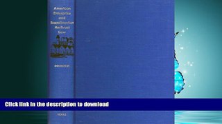 READ BOOK  American enterprise and Scandinavian antitrust law FULL ONLINE