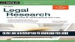 PDF Legal Research: How to Find   Understand the Law Popular Collection